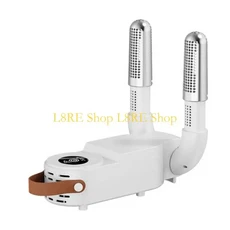 L8RE 조정 가능한 타이머 세라믹 신발 건조기 접이식 소형 고속 효율적인, 01 중국, 01 White Color