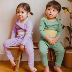 구름 와펜 배앓이방지 내의