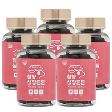 댕이수랏간 강아지 심장영양제 코엔자임 Q10 기관지 호흡기 노견 기침 침향 심장튼튼 100g, 심장/간, 5개