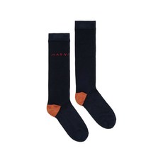마르니 키즈 로고 인타르시아 양말