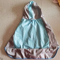 狗狗戶外雨衣 披風式寵物防水防寒用品, 1個, 藍色雨衣