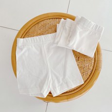 어나덜드림 코튼속바지 유아 아동 남아 여아 공용 아기 키즈 코튼 면 여름 속바지 3부