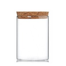 콜크 글라스 자 150ml 캔들용기 디퓨져 공병 아로마 디퓨저향초 만들기 왁스재료 가정용 인테리어소품, 1개