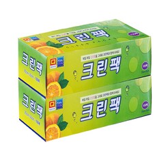 찐스토어 남영 크린백 25cmX35cm 100매 중형 2개입, 2개, 중(M), 1세트