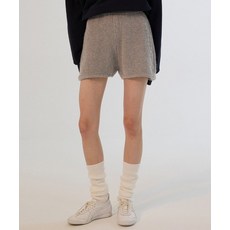 [썸웨어버터] Double Cable Knit Pants - Grey
