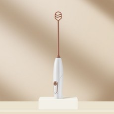 手持電動打奶泡器咖啡攪拌器，輕鬆製作綿密奶泡, 奶粉攪拌棒【不起泡/專用奶粉/蛋白粉等】,質保一年【大電池+低音+type-c充電