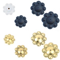 옛날 국화꽃장식 문양 옛날 대문장식 앞장식 골드 블랙 실버, 03.국화꽃장식 6-9블랙 지름29mm