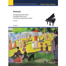(英文圖書)Portraits: 45 Original Piano Pieces Piano Solo 平裝版, Schott, 英文