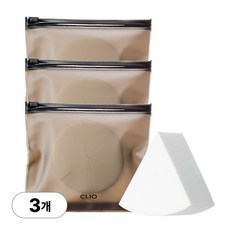 클리오 하이드로 메이크업 스펀지 오리지널 (대), 3개