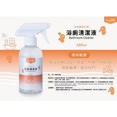究淨宣研 9CLEAN 浴廁清潔液 300ml 自然植酸分解, 1個, 發票:1瓶/$126(超商)