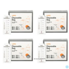 유피스 간편 외출 일회용 변온 비닐팩 60매입 X4개, 60매, 4개