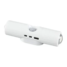 Usb 재충전 가능한 움직임 센서는 밤 빛을 지도했습니다 Rgb 아래로 램프 벽 실내 무선 자기 살고 있는 문, 01 White Shell, 01 RGB