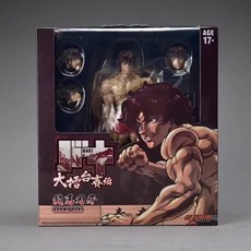 한마 바키 관절 유지로 격투왕 17cm 액션 피규어, 1개, 1개