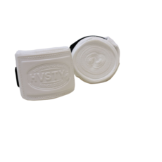 HVSTY 복싱 스타일 핸드랩 권투 훈련 밴디지 붕대 패션 허비스티, 2세트, 화이트