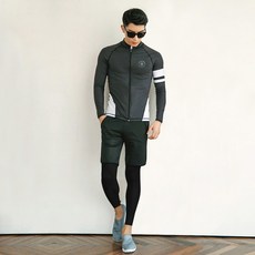 浮潛服分體長袖拉鍊潛水衣男女款水母衣長褲套裝 紫玉蘭1903 白邊, 男款,XL