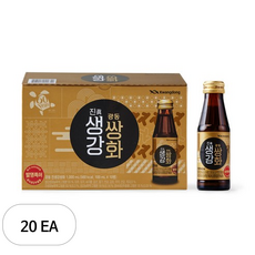 광동제약 진생강 쌍화, 100ml, 20개