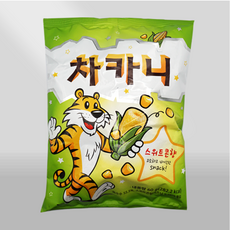 차카니 스위트콘향 추억의 과자, 5개, 60g