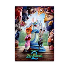 (디즈니) 디즈니 주토피아 2 포스터 09-Hoppy Ending -1장, 아르누보, 디즈니