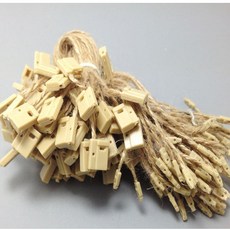 大包裝1000入18公分麻繩吊牌線 - 精品服飾吊粒/服飾店用品, 麻繩吊牌線1000入大包裝, 1個