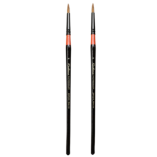 루벤스 720R 수채화 환 붓, 6호, 2개