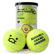 Nassau KAKAO FRIENDS 網球 萊恩 春植 可愛造型 高品質耐用 網球運動, 1個