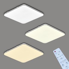 포미 LED 거실등 120w 삼색변환 밝기조절 리모컨 / 조명 전등교체 소등 누워서불끄기 편리한
