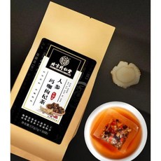 중국 전통차 선물 통렌탕 인삼 마카 구기자 오보차 남성용 논토닝 에센스와 강인한 신장 지속 영양 신장 여덟 보물 묵은 건강 차 통합팩 3개 구매시... 1개, 150gx5, 150gx5 * 1개