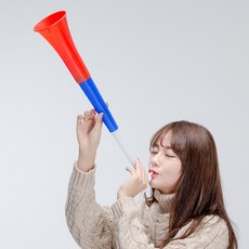 파티쇼 부부젤라 3단 응원 나팔 체육대회 운동회 축구 야구 스포츠 경기 응원 소품, 단품, 1개
