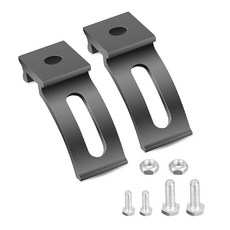 LED 조명 바 장착 브래킷 2개 가능한 측면 키트 작업 바용 슬라이드 베이스 하단 마운트 포드 9021 2741015