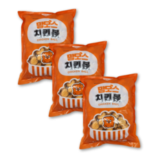 맘모스 치킨볼 2kg 아이스박스무료, 3개