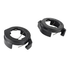 금속 자동차 라이트 전구 기본 어댑터 리테이너 커버 홀더 자동 램프, 1개, 1. 2PCS
