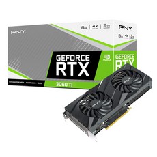 PNY 지포스 RTX 3060Ti VERTO 8GB Dual LHR, 단품
