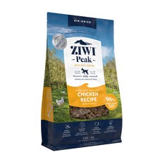 ZIWI 巔峰 風乾雞肉狗狗鮮肉糧 紐西蘭無穀物配方, 4kg, 1個, 雞肉 + 綠唇貽貝