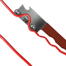 와이어 스트레이트너 핸들 튜빙 스트레이트너가 있는 구리 랩핑 도구 알루미늄용 병렬 전기 박스 단자가 있어 구부러짐과 주름을 제거하는 주얼리용