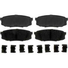 프리미엄 레이비스터스 스페셜티 트럭 및 SUV 교체용 전면 후면 디스크 브레이크 패드 세트 - 쉐보레/실버라도/서버번 GMC 사바나/시에라 닛산 NV1500/NV2500/NV3, SP1304TRH