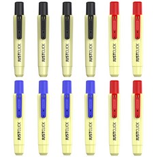 모리스 저스트클릭 유성매직 M2 1다스, 블랙4개+레드4개+블루4개(12개입), 1개