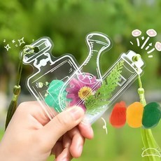 모바일하이진 책갈피 어린이집 저학년 유아 북마크 만들기 DIY 스티커 필름 60p, 3종류, 60피스