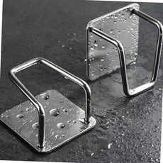 스텐 무타공 부착식 수세미 거치대 주방 정리 홀더 욕실홀더 수세미걸이 주방정리