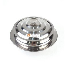 [SB수빈스토어] 스텐 대형가마솥 통3중 인덕션사용 인덕션가마솥 인덕션용냄비 가정용가마솥, 스텐대형가마솥-32cm 2T