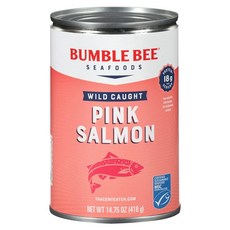 Bumble Bee Pink Salmon 범블비 핑크 연어 살코기 418g, 1개
