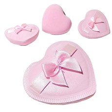 아이루리 말랑 모찌 하트 리본 퍼프 화잘먹 베이스 모공 커버 파운데이션 메이크업, 1개, 핑크