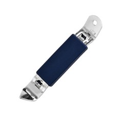 DFMEI 新款加厚帶磁鐵開椰漿器黑白淡奶開罐器奶茶專用開孔罐頭刀開奶器, 1個, 帶磁鐵冰箱貼開罐器-深藍:如圖