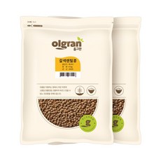 올그란 갈색 렌틸콩 브라운 렌즈콩, 2개, 5kg