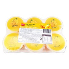 르네 망고맛 푸딩 720g (120g X 6컵), 4개