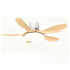 家用風扇燈 低噪音 穩定省電 三色調光 六檔風速, 8511 白58寸+木紋色ABS葉/吸頂款三色+變頻遙控