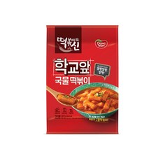 떡볶이의신 동원 학교앞 국물떡볶이, 372g, 3개