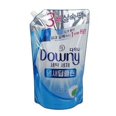 다우니 세탁 냄새딥클린 프레시클린 액상세제 리필, 1.4L, 1개입, 1개