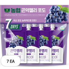 농협식품 곤약젤리 포도, 150g, 7개