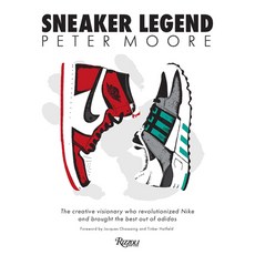 (영문도서) Peter Moore: Sneaker Legend: The Designer Who Revolutionized Nike and Adidas Hardcover, Rizzoli International Publi..., English, 9780847835430