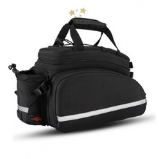 자전거 짐받이 가방 안장 전기 배달 로드 리어백 투어백 킥보드 여행 전동 수납 짐, 블랙, 1개